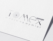 Projekt graficzny, nazwa firmy, tworzenie logo firm TOMEX MEBLE NA WYMIAR  - Agapro