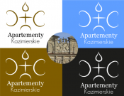 Projekt graficzny, nazwa firmy, tworzenie logo firm Logo dla Apartamentów Kazimierskich - janekarts