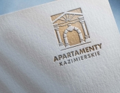 Projekt graficzny, nazwa firmy, tworzenie logo firm Logo dla Apartamentów Kazimierskich - myKoncepT