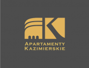 Projekt graficzny, nazwa firmy, tworzenie logo firm Logo dla Apartamentów Kazimierskich - Flexavector