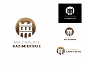 Projekt graficzny, nazwa firmy, tworzenie logo firm Logo dla Apartamentów Kazimierskich - dobra_agencja