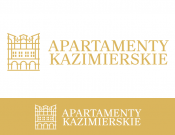 Projekt graficzny, nazwa firmy, tworzenie logo firm Logo dla Apartamentów Kazimierskich - rezon.design