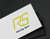Projekt graficzny, nazwa firmy, tworzenie logo firm Logo toru kartingowego RacingSpot - Szagówki