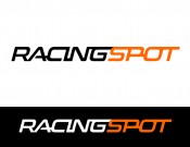 Projekt graficzny, nazwa firmy, tworzenie logo firm Logo toru kartingowego RacingSpot - rezon.design