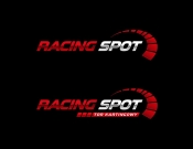 Projekt graficzny, nazwa firmy, tworzenie logo firm Logo toru kartingowego RacingSpot - kwestia21