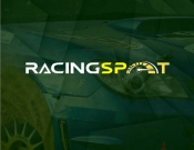 Projekt graficzny, nazwa firmy, tworzenie logo firm Logo toru kartingowego RacingSpot - Flexavector