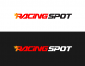 Projekt graficzny, nazwa firmy, tworzenie logo firm Logo toru kartingowego RacingSpot - Reiklavik