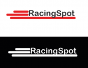 Projekt graficzny, nazwa firmy, tworzenie logo firm Logo toru kartingowego RacingSpot - designn
