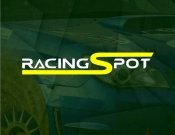 Projekt graficzny, nazwa firmy, tworzenie logo firm Logo toru kartingowego RacingSpot - Flexavector