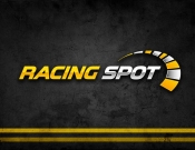 Projekt graficzny, nazwa firmy, tworzenie logo firm Logo toru kartingowego RacingSpot - kwestia21