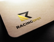Projekt graficzny, nazwa firmy, tworzenie logo firm Logo toru kartingowego RacingSpot - Konwer