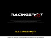 Projekt graficzny, nazwa firmy, tworzenie logo firm Logo toru kartingowego RacingSpot - bakalland