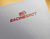 Projekt graficzny, nazwa firmy, tworzenie logo firm Logo toru kartingowego RacingSpot - bakalland