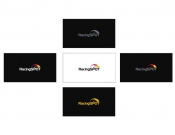 Projekt graficzny, nazwa firmy, tworzenie logo firm Logo toru kartingowego RacingSpot - wektorowa