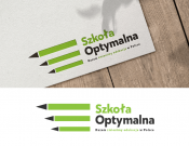 Projekt graficzny, nazwa firmy, tworzenie logo firm Logo dla "Szkoły Optymalnej" - Michalik Design