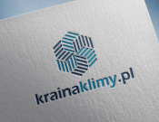 Projekt graficzny, nazwa firmy, tworzenie logo firm Kraina Klimy-Logo www.KrainaKlimy.pl - Mysus