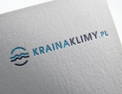 Projekt graficzny, nazwa firmy, tworzenie logo firm Kraina Klimy-Logo www.KrainaKlimy.pl - stone