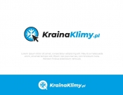 Projekt graficzny, nazwa firmy, tworzenie logo firm Kraina Klimy-Logo www.KrainaKlimy.pl - kwestia21