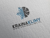 Projekt graficzny, nazwa firmy, tworzenie logo firm Kraina Klimy-Logo www.KrainaKlimy.pl - design4u