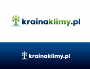 Projekt graficzny, nazwa firmy, tworzenie logo firm Kraina Klimy-Logo www.KrainaKlimy.pl - rokpaszreklama