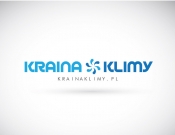 Projekt graficzny, nazwa firmy, tworzenie logo firm Kraina Klimy-Logo www.KrainaKlimy.pl - baang