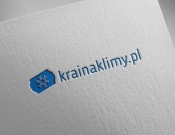 Projekt graficzny, nazwa firmy, tworzenie logo firm Kraina Klimy-Logo www.KrainaKlimy.pl - JEDNOSTKA  KREATYWNA