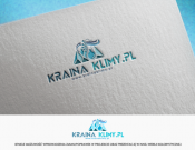 Projekt graficzny, nazwa firmy, tworzenie logo firm Kraina Klimy-Logo www.KrainaKlimy.pl - bakalland