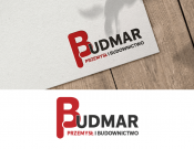 Projekt graficzny, nazwa firmy, tworzenie logo firm Logo dla firmy BUDMAR - Michalik Design