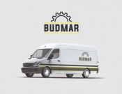 Projekt graficzny, nazwa firmy, tworzenie logo firm Logo dla firmy BUDMAR - azynci