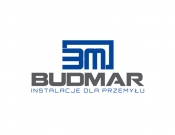 Projekt graficzny, nazwa firmy, tworzenie logo firm Logo dla firmy BUDMAR - ziemko