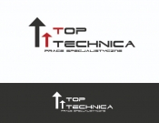 Projekt graficzny, nazwa firmy, tworzenie logo firm Logo firmy TopTechnica - szekir