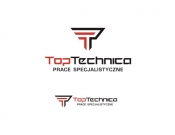 Projekt graficzny, nazwa firmy, tworzenie logo firm Logo firmy TopTechnica - malsta