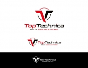 Projekt graficzny, nazwa firmy, tworzenie logo firm Logo firmy TopTechnica - Blanker