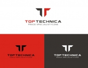 Projekt graficzny, nazwa firmy, tworzenie logo firm Logo firmy TopTechnica - JEDNOSTKA  KREATYWNA