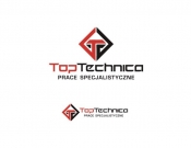 Projekt graficzny, nazwa firmy, tworzenie logo firm Logo firmy TopTechnica - malsta