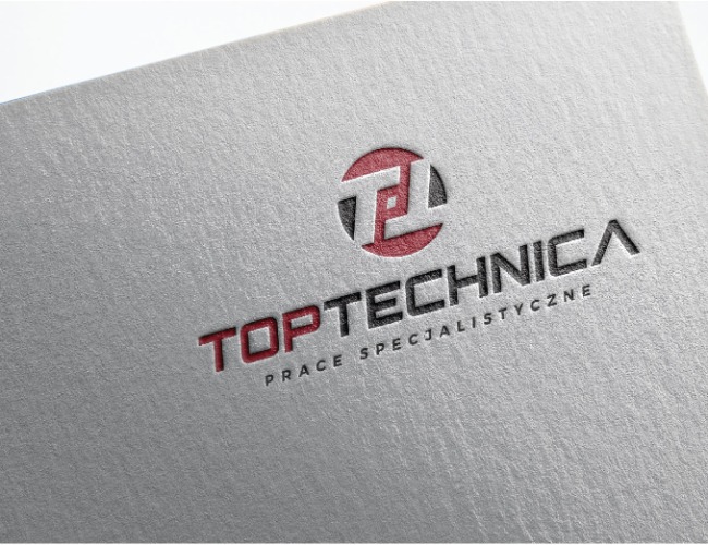 Projektowanie logo dla firm,  Logo firmy TopTechnica, logo firm - prodartech