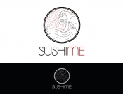 Projekt graficzny, nazwa firmy, tworzenie logo firm Logo marki SushiMe - Brain_on_Fire