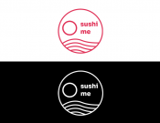 Projekt graficzny, nazwa firmy, tworzenie logo firm Logo marki SushiMe - unkxwnn