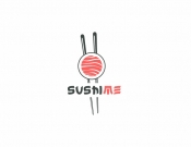 Projekt graficzny, nazwa firmy, tworzenie logo firm Logo marki SushiMe - noon