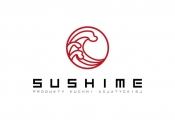 Projekt graficzny, nazwa firmy, tworzenie logo firm Logo marki SushiMe - Borcio