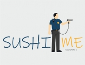 Projekt graficzny, nazwa firmy, tworzenie logo firm Logo marki SushiMe - SkschachiQ