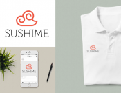 Projekt graficzny, nazwa firmy, tworzenie logo firm Logo marki SushiMe - inehin