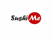 Projekt graficzny, nazwa firmy, tworzenie logo firm Logo marki SushiMe - PąCZEK Portfolio