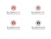 Projekt graficzny, nazwa firmy, tworzenie logo firm Logo marki SushiMe - LuiZa