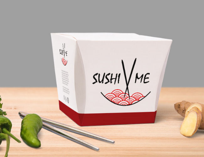 Projektowanie logo dla firm,  Logo marki SushiMe, logo firm - sushime