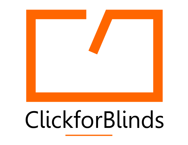 Projektowanie logo dla firm,  Logo - sklep z żaluzjami okiennymi, logo firm - ClickforBlinds