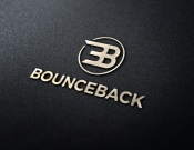 Projekt graficzny, nazwa firmy, tworzenie logo firm BOUNCEBACK -ekskluzywna odzież męska - stone