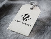 Projekt graficzny, nazwa firmy, tworzenie logo firm BOUNCEBACK -ekskluzywna odzież męska - Blanker