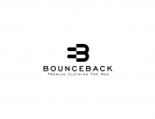 Projekt graficzny, nazwa firmy, tworzenie logo firm BOUNCEBACK -ekskluzywna odzież męska - ZARR