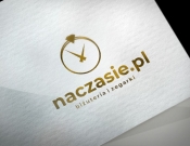 Projekt graficzny, nazwa firmy, tworzenie logo firm Logo- sklep z zegarkami i biżuterią - noon